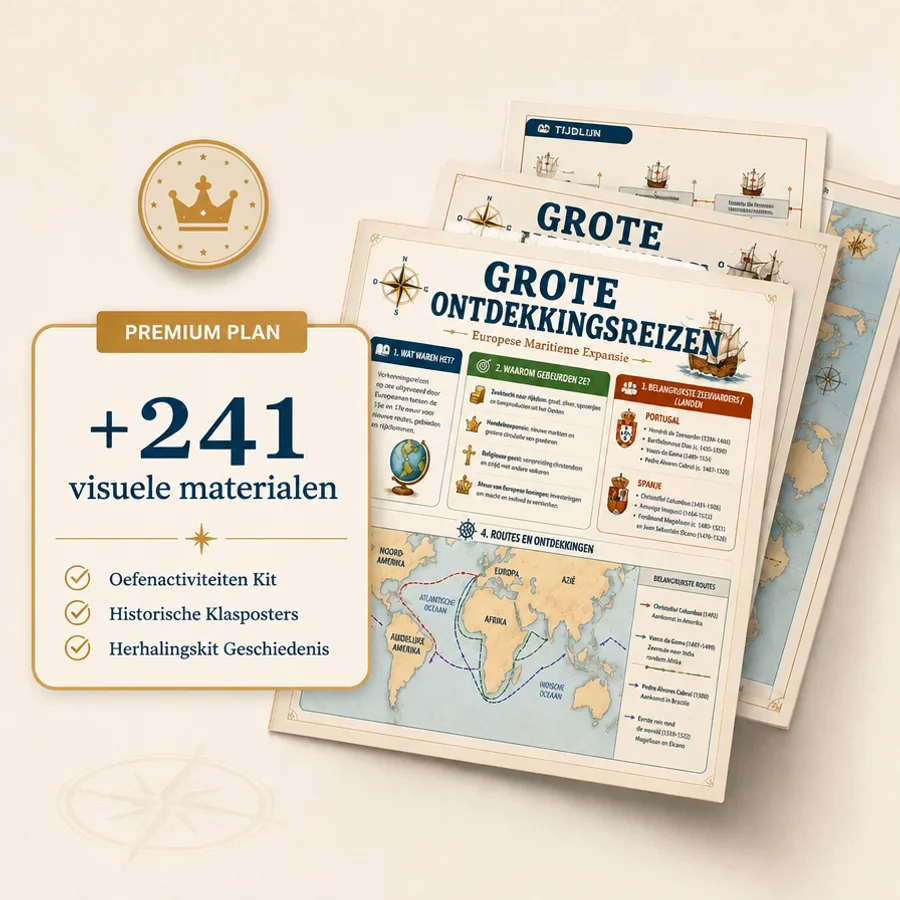 Premium Plan met ruim 241 visuele materialen en 3 bonussen